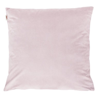 Housse coussin velours Tivoli rose pâle Antilo