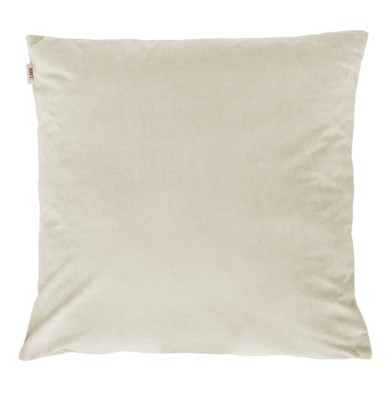 Housse coussin velours Tivoli beige clair Antilo