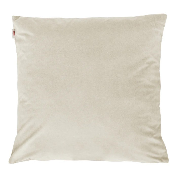 Housse coussin velours Tivoli beige clair Antilo