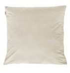 Housse coussin velours Tivoli beige clair Antilo