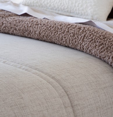 Couvre-lit matelassé Doly beige Antilo
