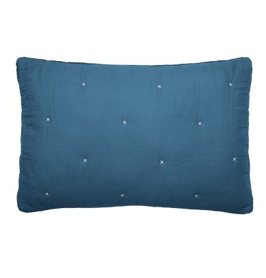 Housse coussin Andros marine Vent du Sud