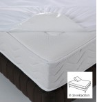 Protège-matelas molleton imperméable – literie de relaxation - Têtes OU pieds relevables Tissage du Moulin