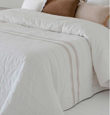 Couvre lit matelassé Caeli Antilo