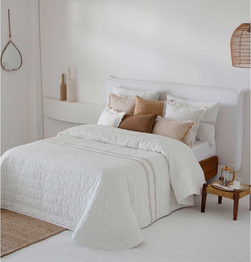 Couvre lit matelassé Caeli Antilo