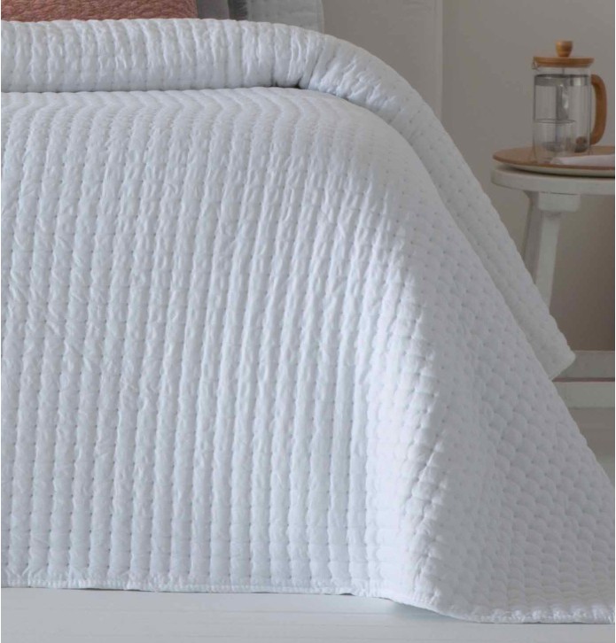 Boutis Azara blanc Antilo - Blancollection