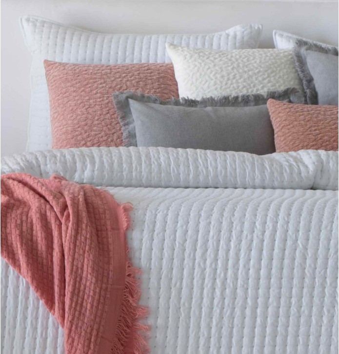 Boutis Azara blanc Antilo - Blancollection