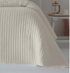 Boutis Azara beige clair Antilo - Blancollection