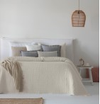 Boutis Azara beige clair Antilo