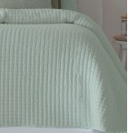 Boutis Azara vert Antilo - Blancollection