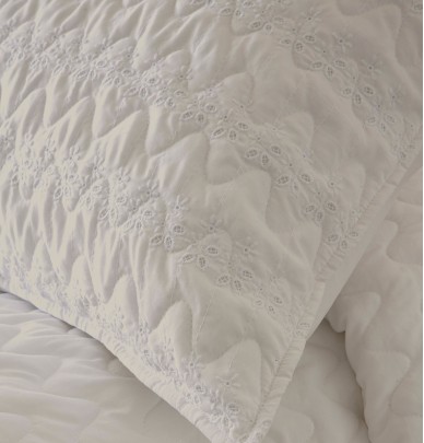 Couvre lit Lorea beige Antilo