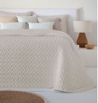 Couvre lit Lorea beige Antilo