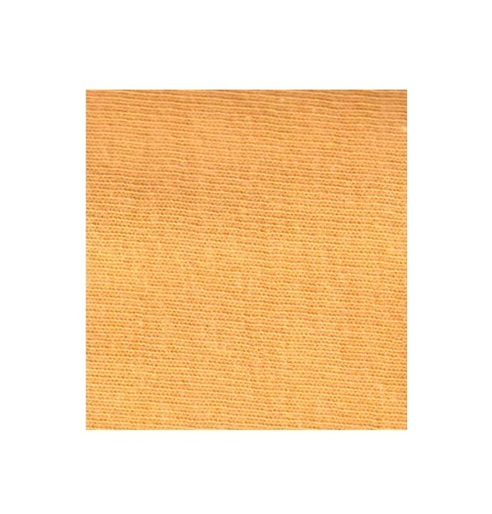 Drap housse uni jersey extensible pour lit de relaxation maïs Dormisette Tissage du Moulin