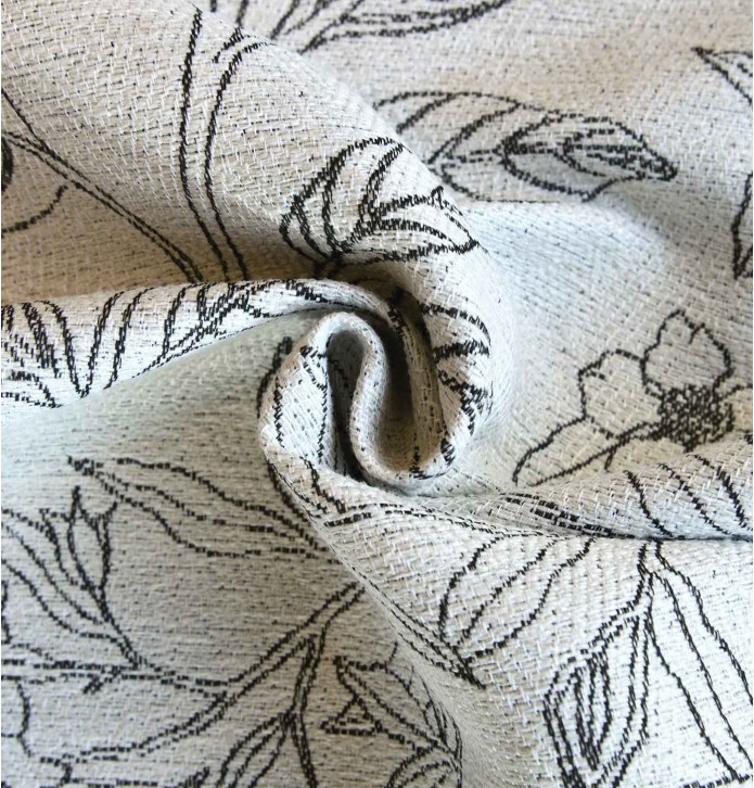 Rideau jacquard Rio Qabane - Blancollection