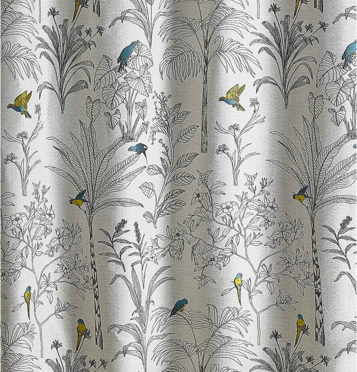 Rideau jacquard Rio Qabane - Blancollection