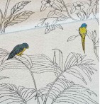 Rideau jacquard Rio Qabane - Blancollection