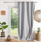 Rideau isolant Climatic gris Qabane