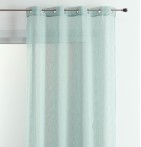Voilage étamine Matière aqua Qabane - Blancollection