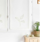 Paire de vitrages Baila Qabane - Blancollection