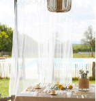 Voilage moustiquaire Mosquito Qabane - Blancollection