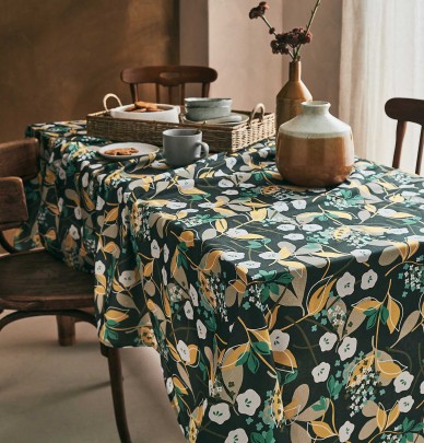 Nappe coton enduite Carambole Nydel