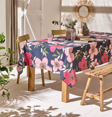 Nappe coton enduite Polynésie Nydel