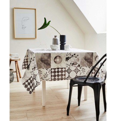 Nappe coton enduite PVC Estampe Nydel