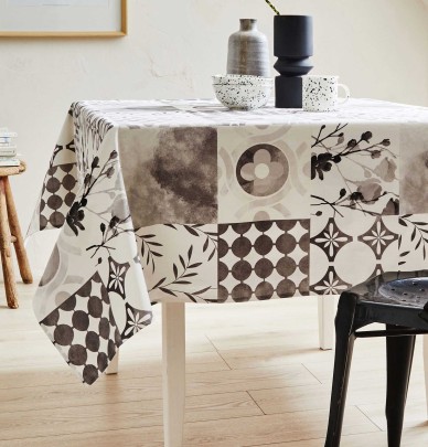 Nappe coton enduite PVC Estampe Nydel