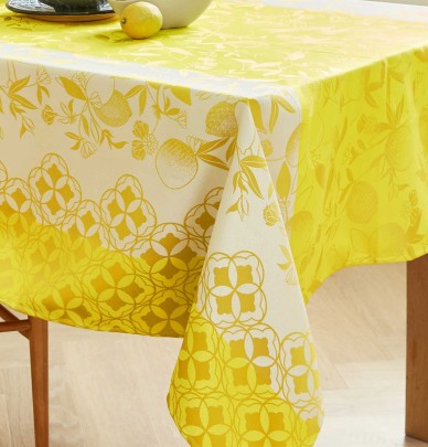Nappe jacquard enduite Zest Nydel