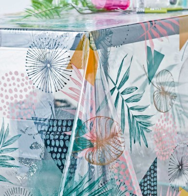 Nappe transparente Palma Calitex