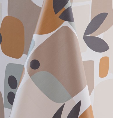 Nappe toile cirée Colorblock Calitex