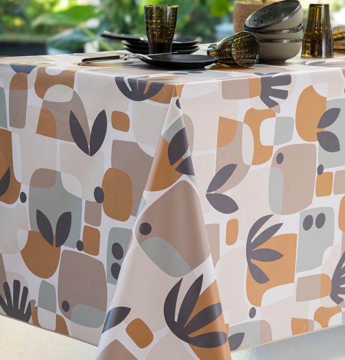 Nappe toile cirée Colorblock Calitex Nappe toile cirée Colorblock Calitex