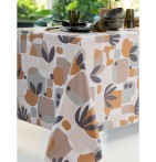Nappe toile cirée Colorblock Calitex - Blancollection