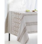Nappe toile cirée Ottawa Calitex - Blancollection