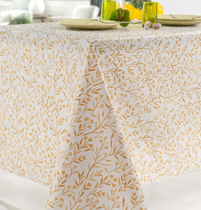 Nappe toile cirée Avoine Calitex Nappe toile cirée Avoine Calitex