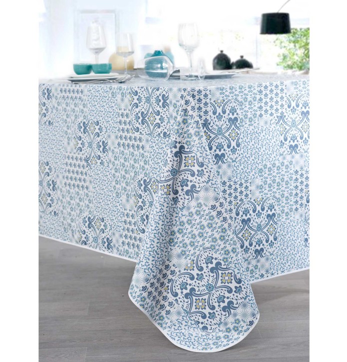 Nappe toile cirée My Liberty Calitex - Blancollection