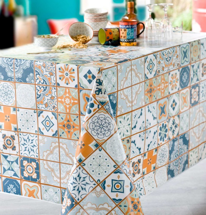 Nappe toile cirée Faro Calitex Nappe toile cirée Faro Calitex