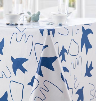 Nappe toile cirée Hirondelle Calitex