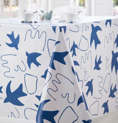Nappe toile cirée Hirondelle Calitex