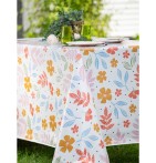 Nappe toile cirée Léonie Calitex - Blancollection