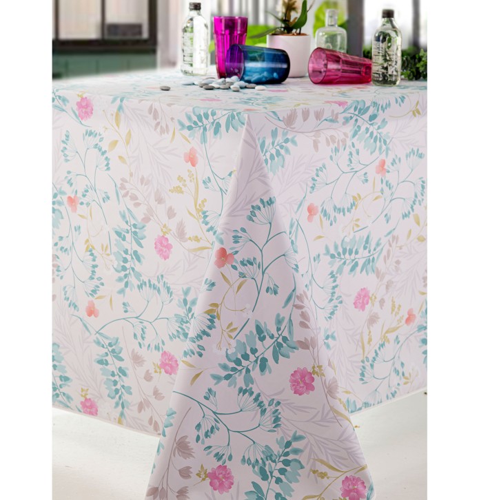 Nappe toile cirée Noélia Calitex - Blancollection