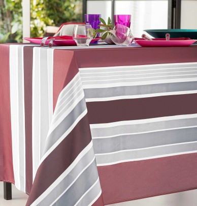 Nappe polyester Rayures Calitex