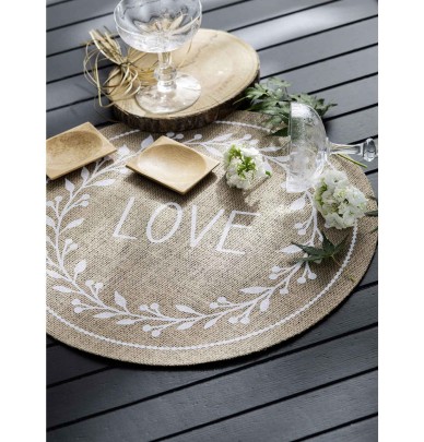Set de table en jute Marianne Calitex