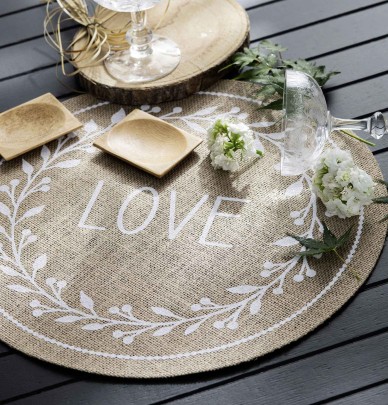 Set de table en jute Marianne Calitex