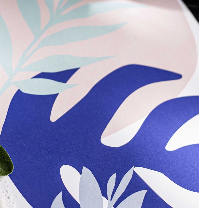 Lot de sets de table Peaceful Tropic Calitex - Blancollection