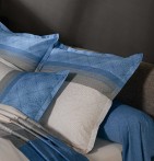 Drap housse satin sable Tradilinge - Blancollection