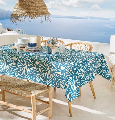 Nappe enduite Eva blue Tradilinge