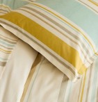 Housse de couette Hugo faïence Tradilinge - Blancollection