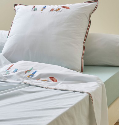 Drap percale Plein Soleil Sylvie Thiriez