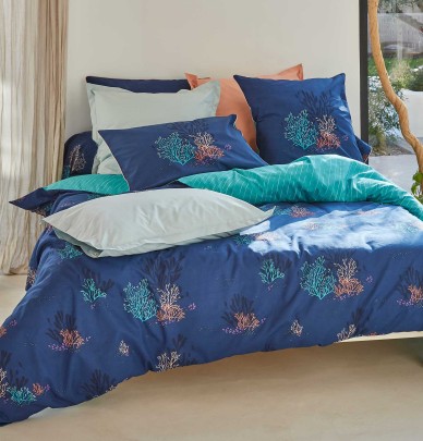 Drap percale Océan Sylvie Thiriez